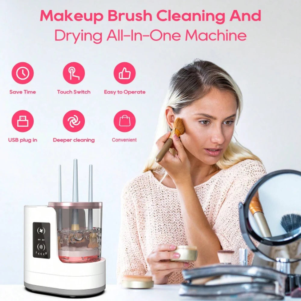 GlamSpin - Makeup Brush Cleaner - Pelipper