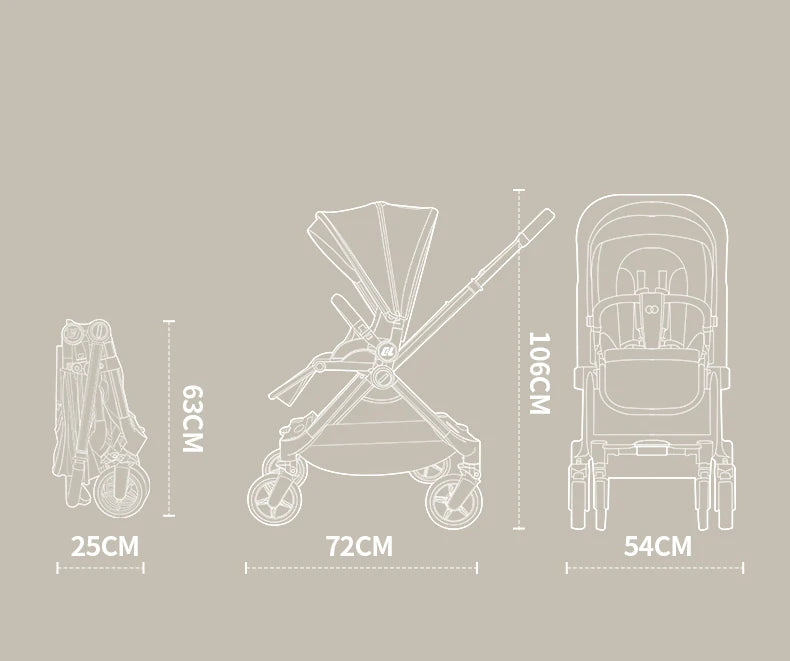 RoyalGlide Baby Stroller - Pelipper