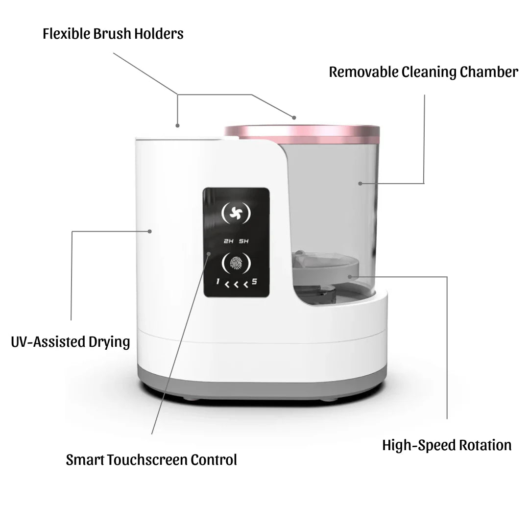 GlamSpin - Makeup Brush Cleaner - Pelipper