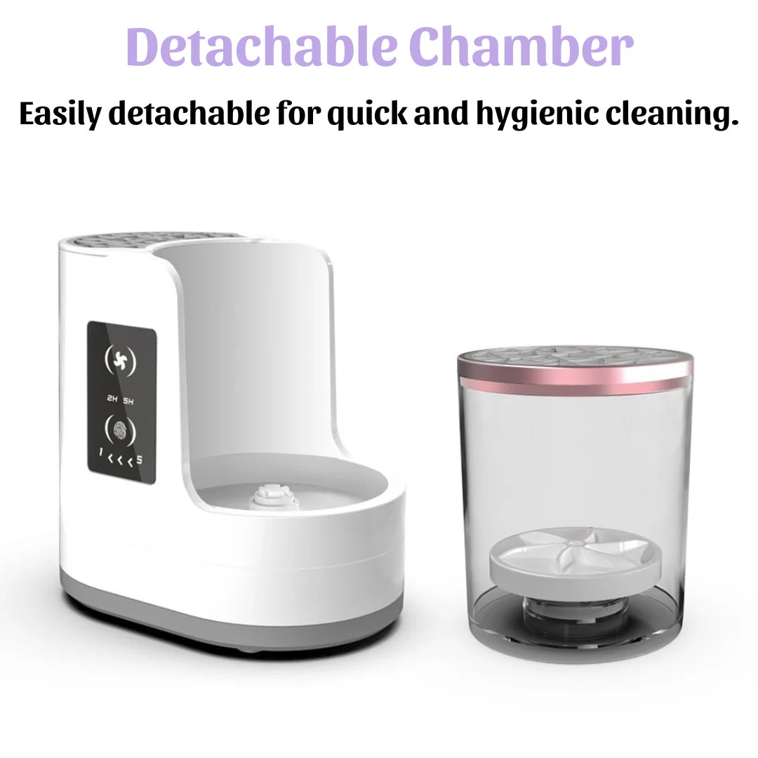 GlamSpin - Makeup Brush Cleaner - Pelipper