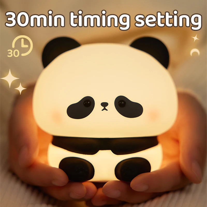 Panda-Glow Touch Lamp