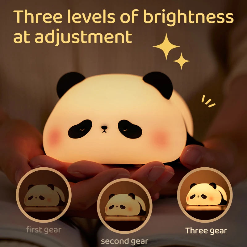 Panda-Glow Touch Lamp