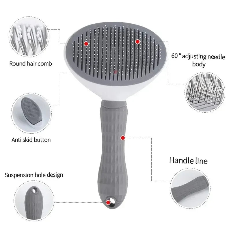 FurFree Self-Cleaning Pet Comb