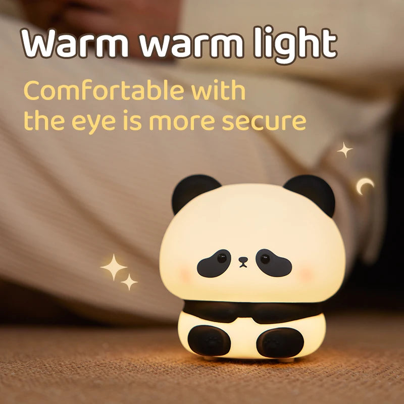 Panda-Glow Touch Lamp